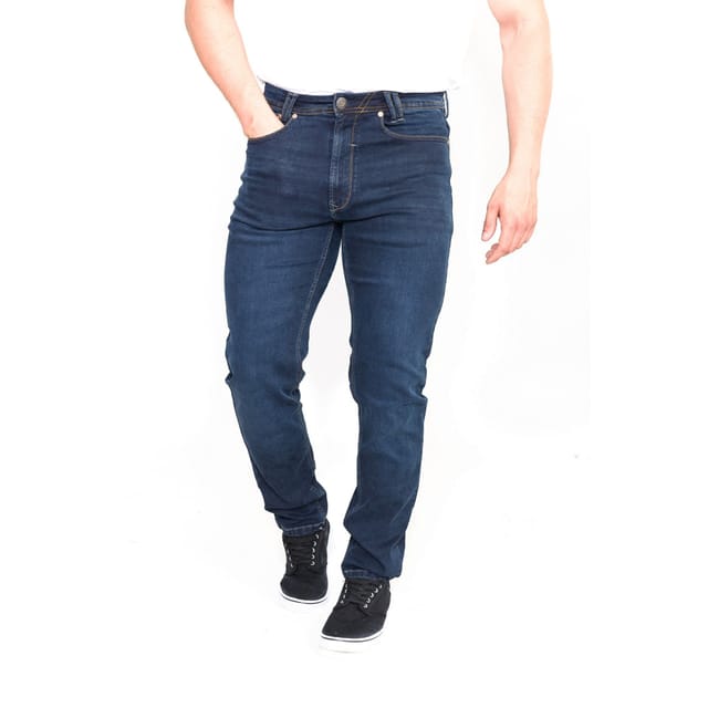 Duke Clothing Duke Clothing Men's D555 Springfield Stretch Jeans in Dark Navy - 3