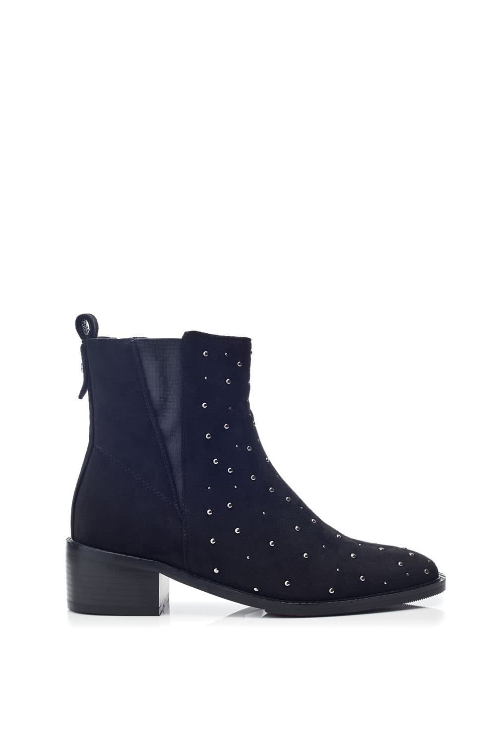 Moda In Pelle Moda In Pelle Women's 'Pernelle' Alcantara Ankle Boots in Black