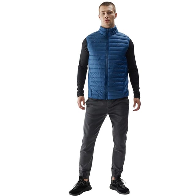 4F 4F Men's M062 Gilet in Blue - 3
