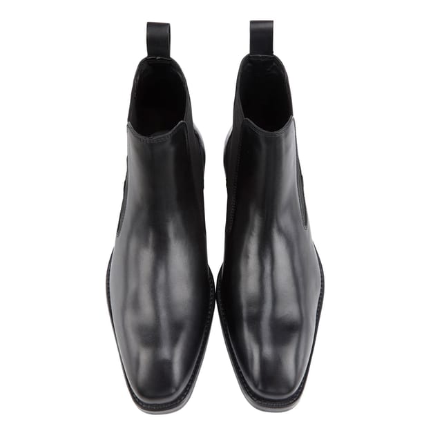 Amen Shoes Amen Shoes Men's Dundalk Leather Chelsea Boots in Brown - 3