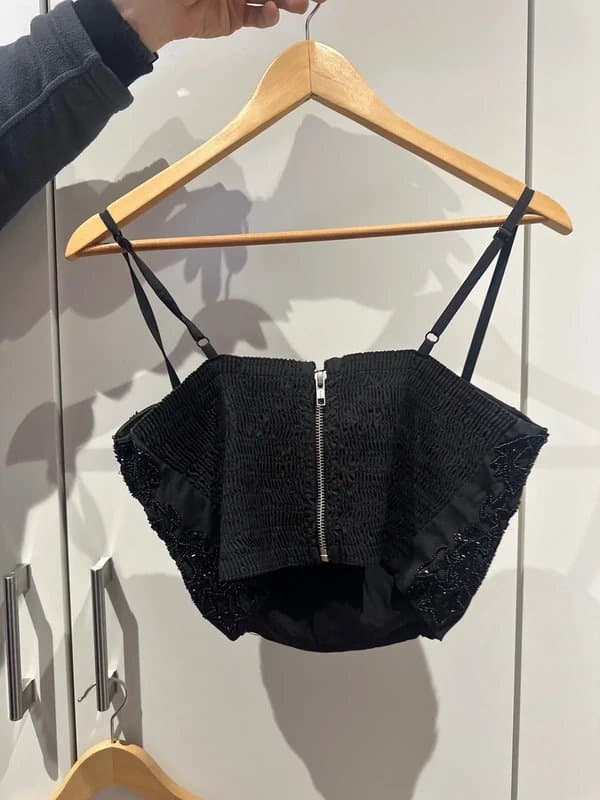 ASOS Embellished black corset