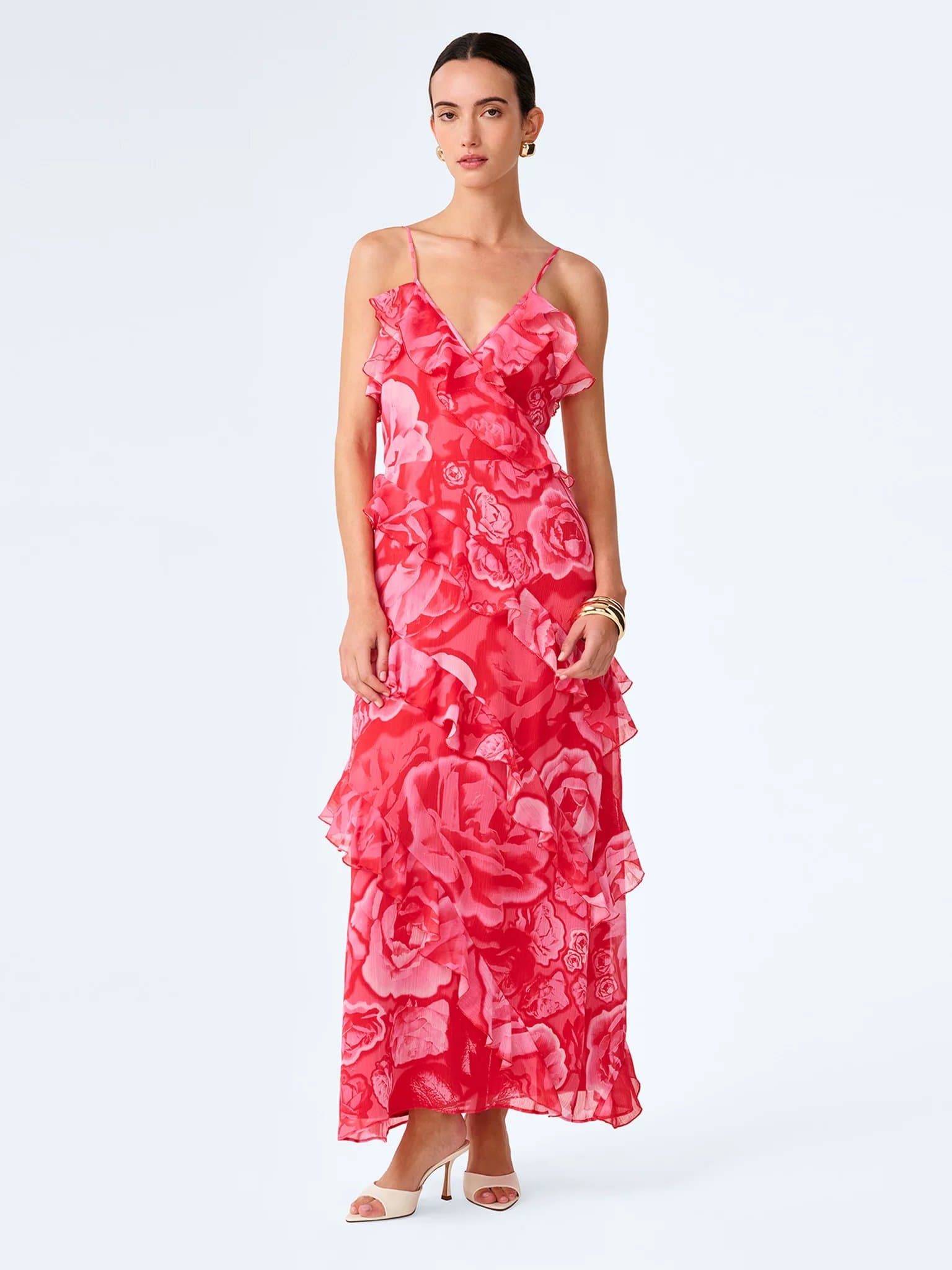 OMNES Missy Dress in Photographic Floral