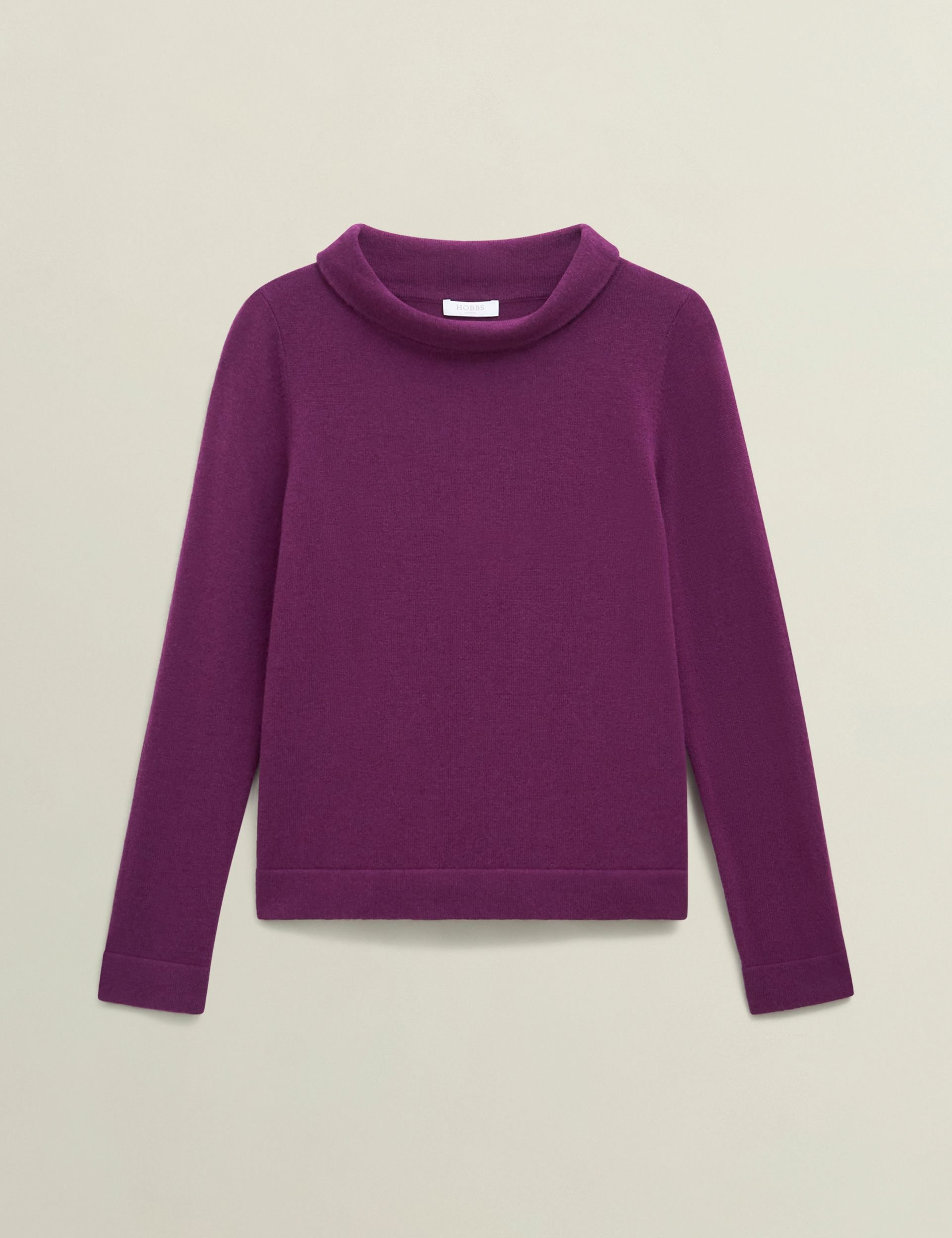 Hobbs London Hobbs London Women's Audrey Jumper in Plum - 2