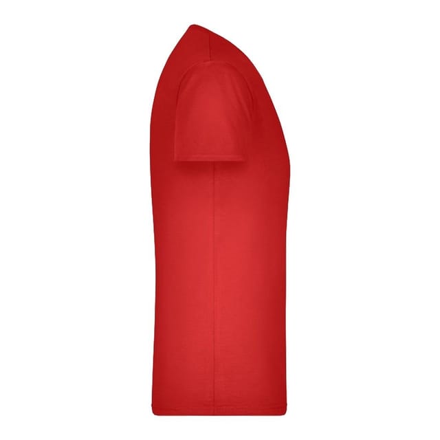 James and Nicholson James and Nicholson Men's V Neck Slim T-Shirt in Red - 3