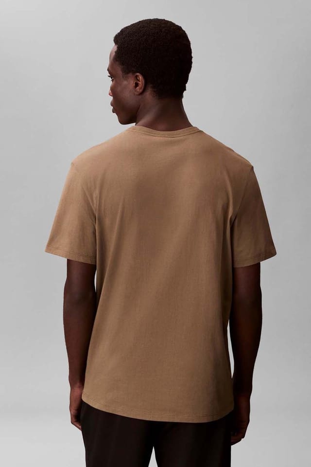Calvin Klein Calvin Klein Men's Standard Logo 30S Crew Neck Tee Dark Green - 2