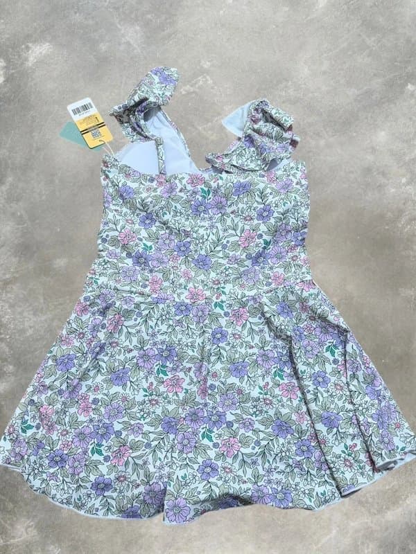 SHEKINI swim dress swimsuit floral tummy control swim dress new shekini one piece swimsuit uk 12