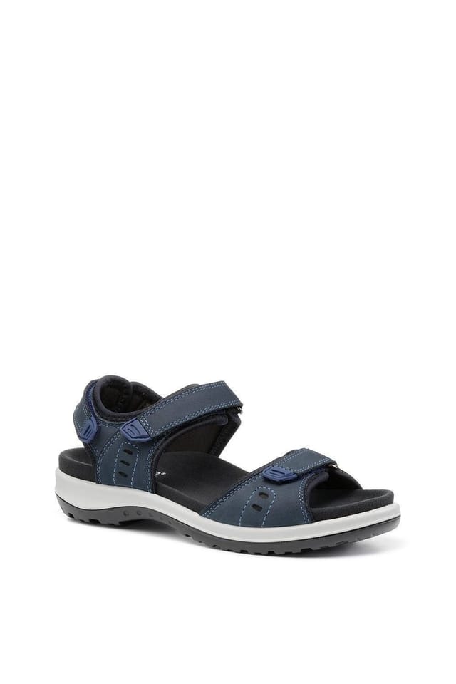Hotter Hotter Women's Wide Fit 'Walk II' Sandals in Navy - 2