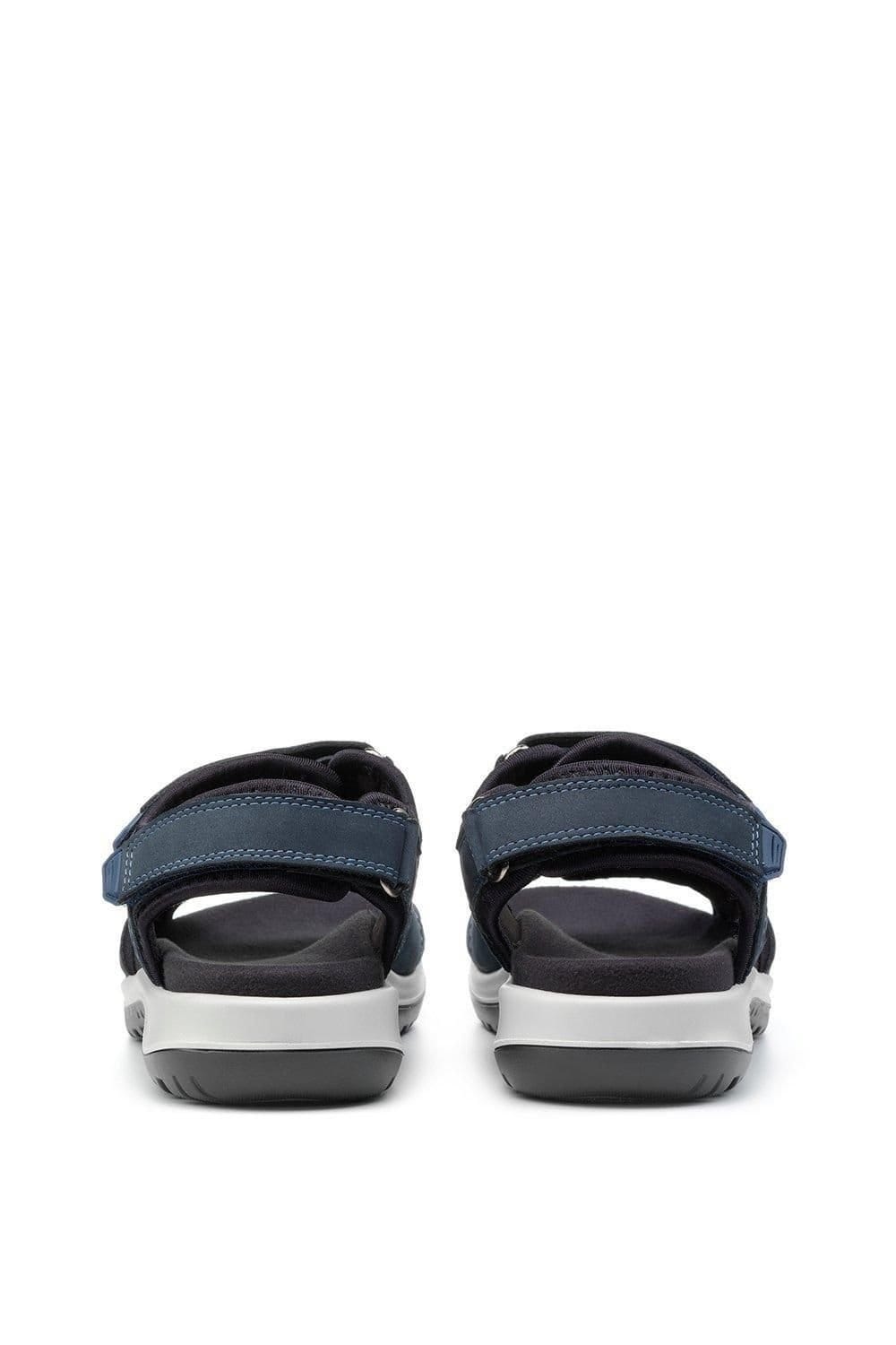 Hotter Hotter Women's Wide Fit 'Walk II' Sandals in Navy - 4