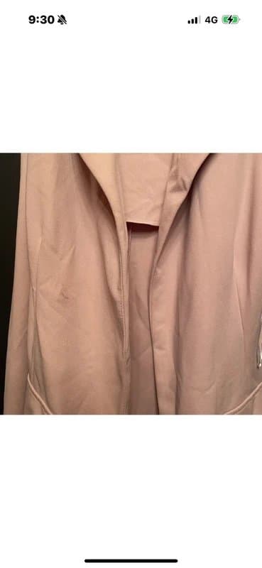 New Look Womens Newlook Longline Gilet Waistcoat Pink - Size 10