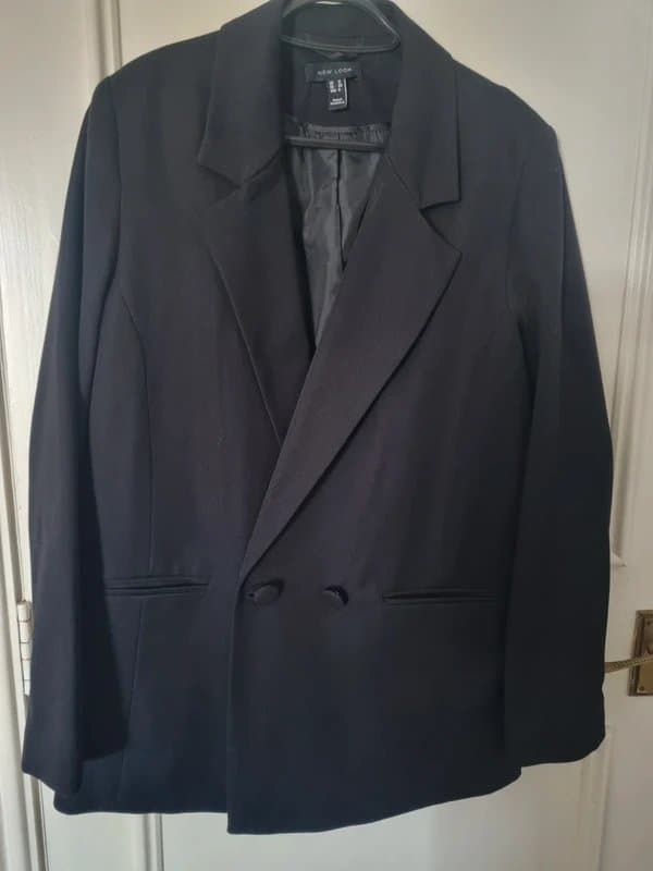 New Look Black Oversized Blazer