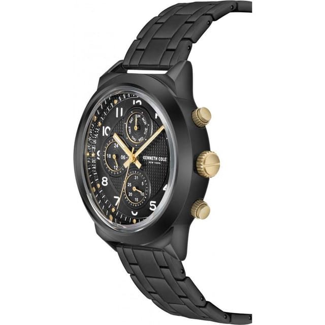 Kenneth Cole Kenneth Cole Men's KC50884005 Modern 47mm Quartz Watch in Black - 2