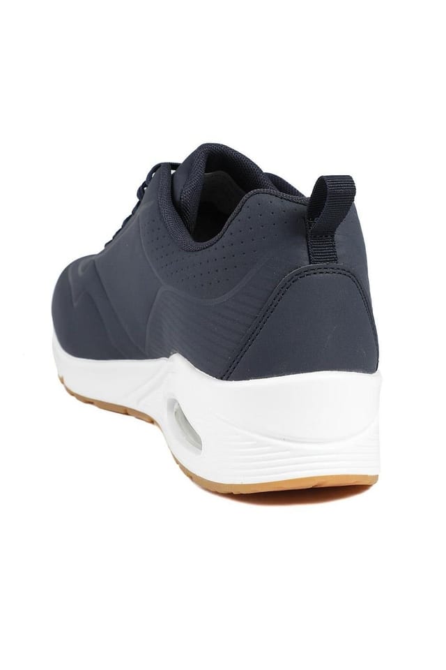 Pavers Pavers Men's Grippy Lace-Up Trainers in Navy - 3