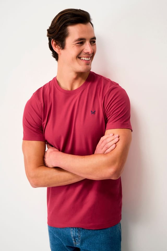 Crew Clothing Crew Clothing Men's Crew Classic Tee Red - 2