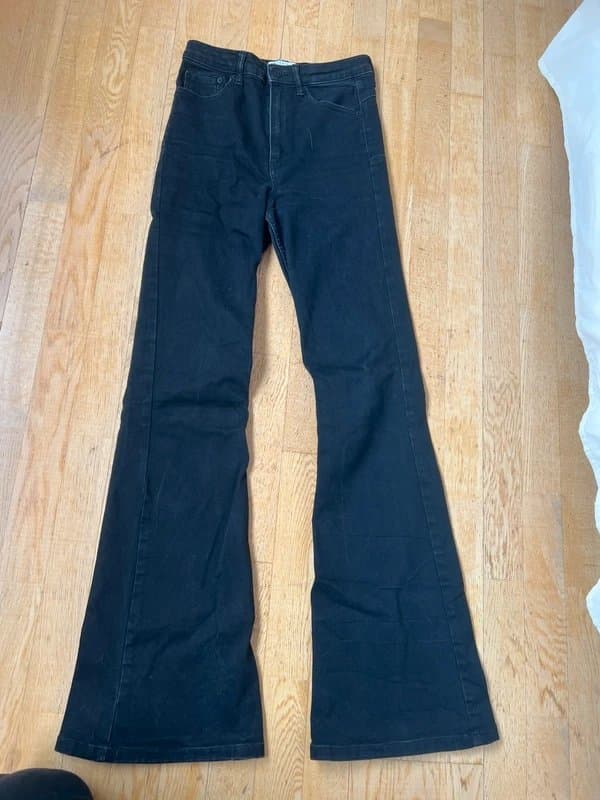 ASOS Design ASOS Design Black Flare Jeans W26 L34