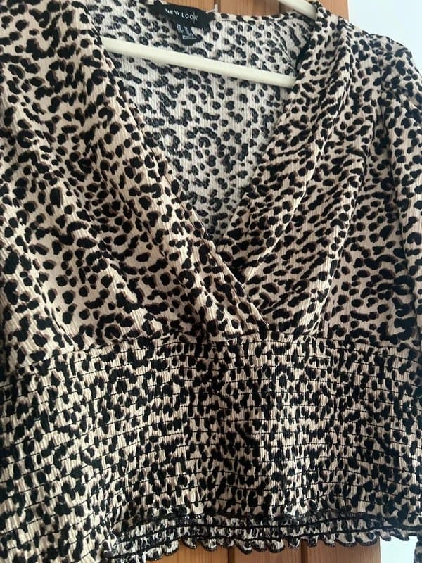 New Look New look leopard print top