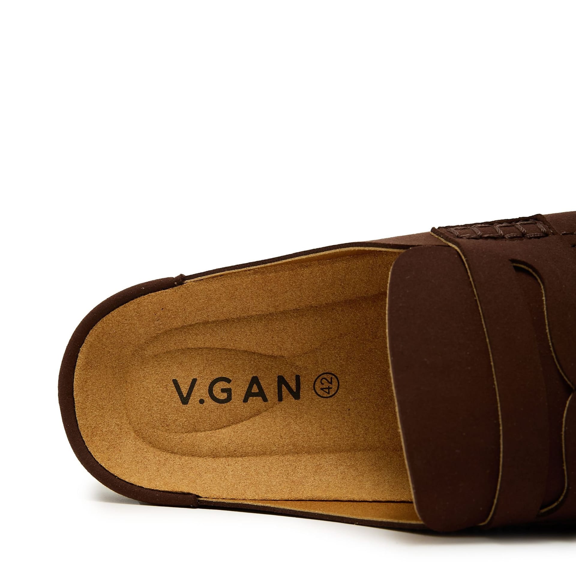 V.GAN V.GAN Men's Root Comfort Footbed Shoes in Brown - 4