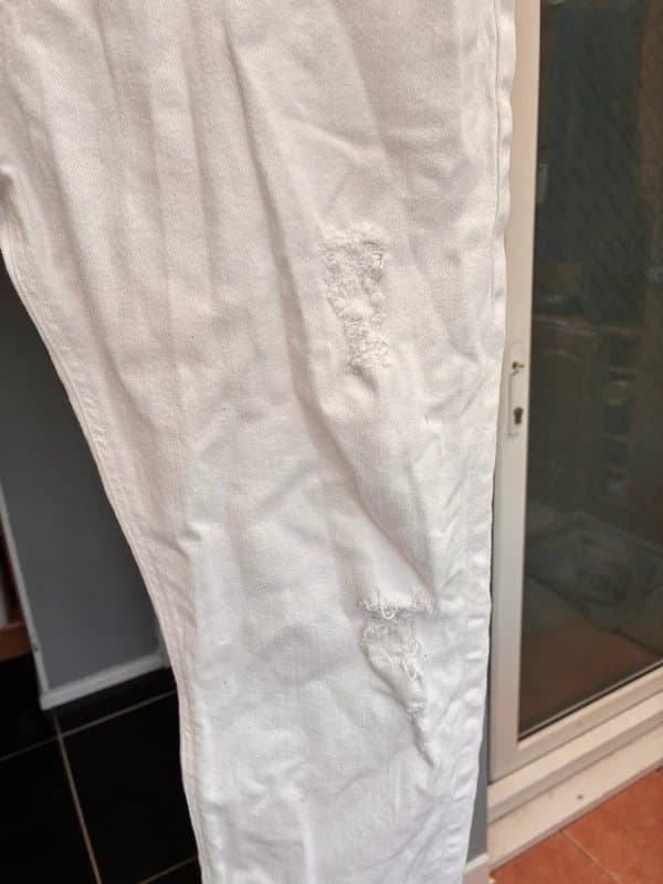 ASOS Men’s white jeans