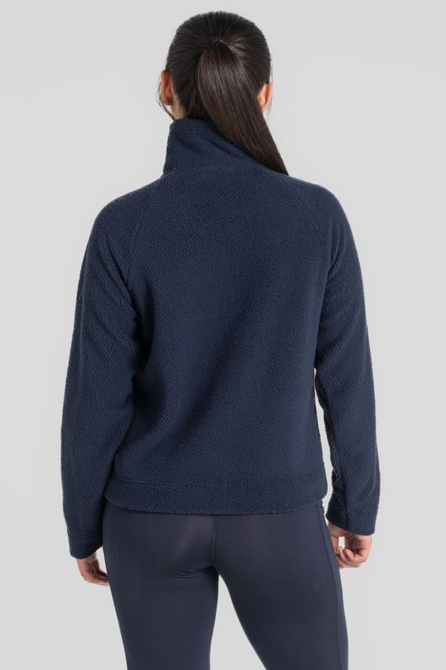 Craghoppers Craghoppers Women's Raya Full Zip Fleece in Mid Navy - 2