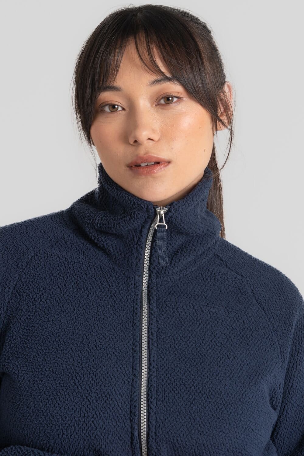 Craghoppers Craghoppers Women's Raya Full Zip Fleece in Mid Navy - 4