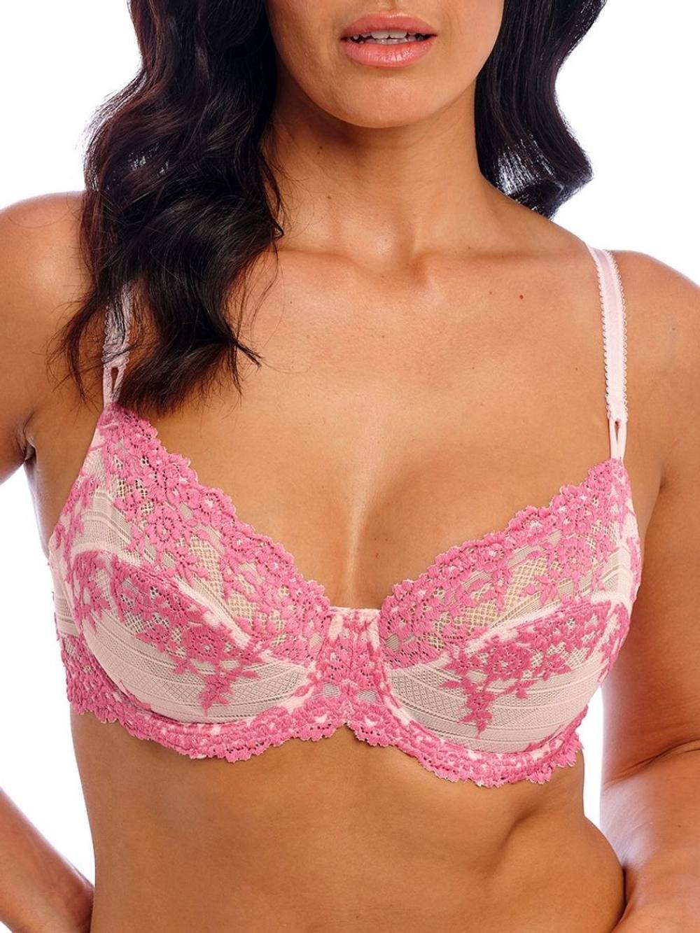 Wacoal Wacoal Women's Embrace Lace Underwire Bra in Pink - 4