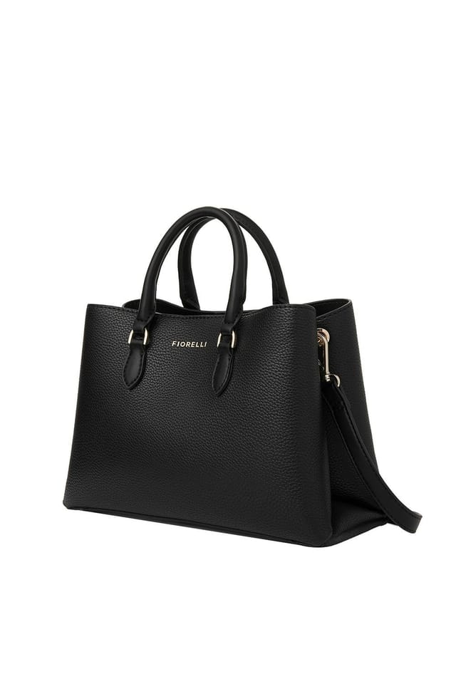 Fiorelli FIORELLI Women's Emery Large Satchel Bag in True Black - 2