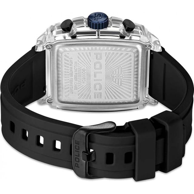 Police Police Men's PEWGO0052401 Urban 43mm Quartz Watch in Black - 3