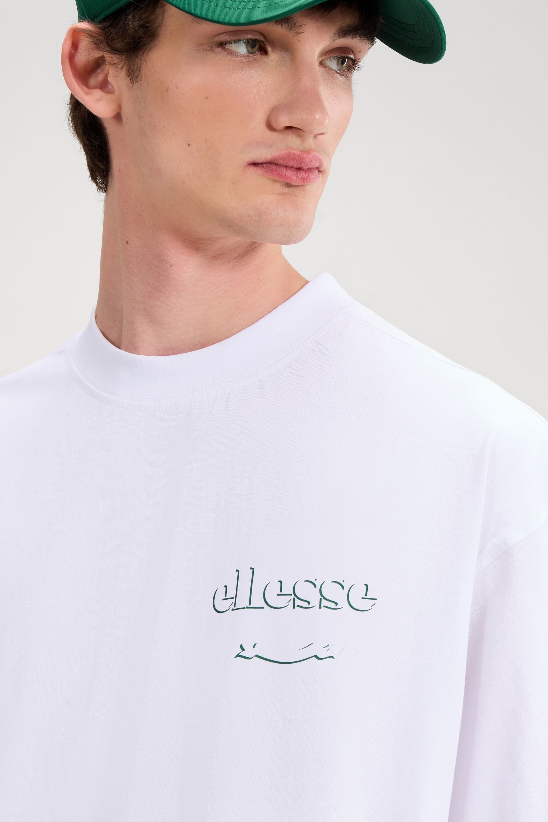 Ellesse Ellesse Men's Scroll Tee in White