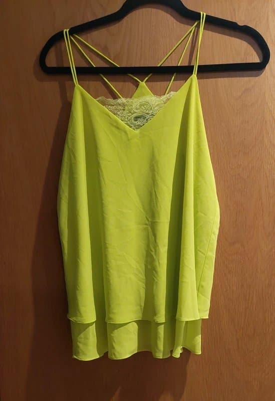 New Look Chiffon vest top size 14