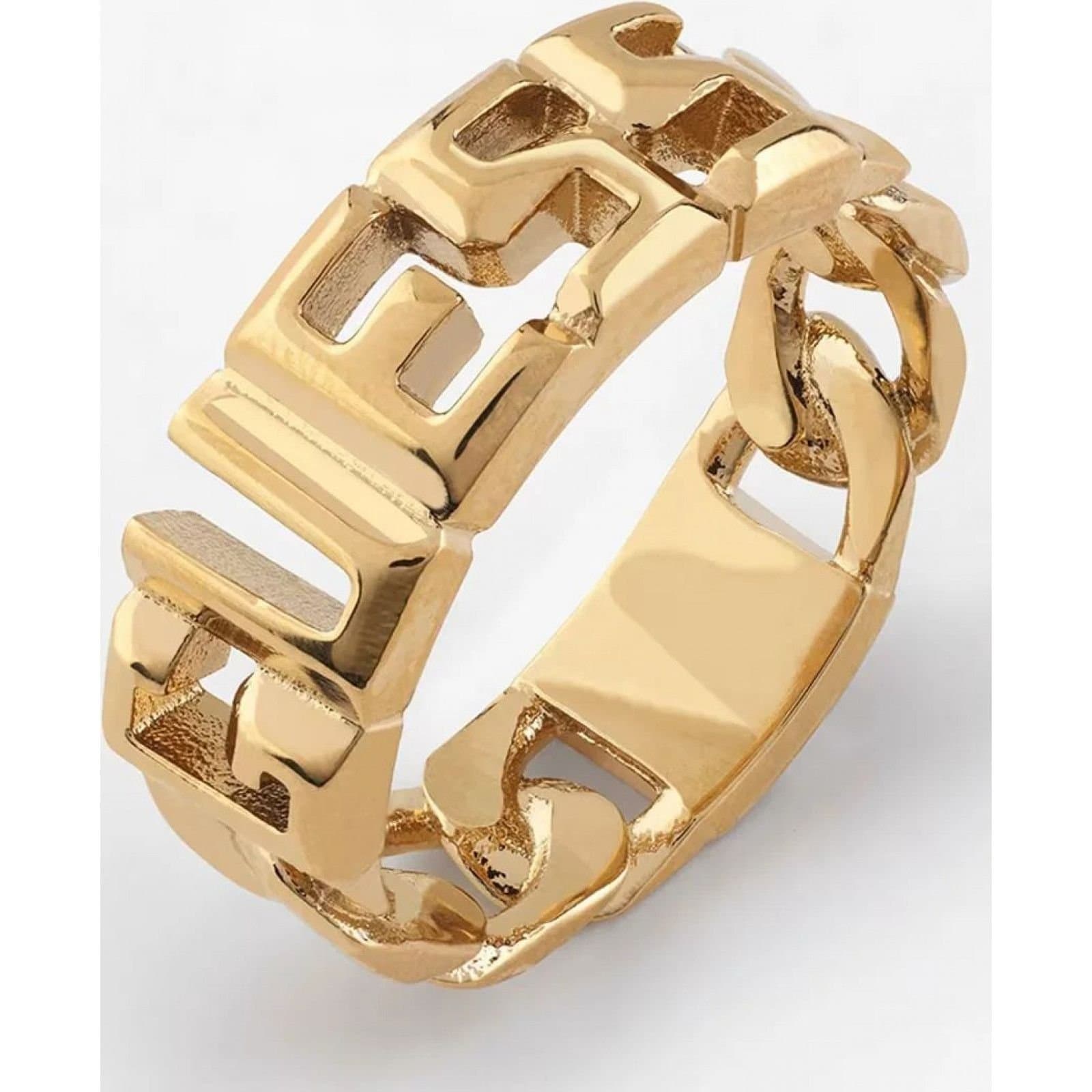 Guess Guess Men's JUMR03206JWYGBK64 Ring in Gold