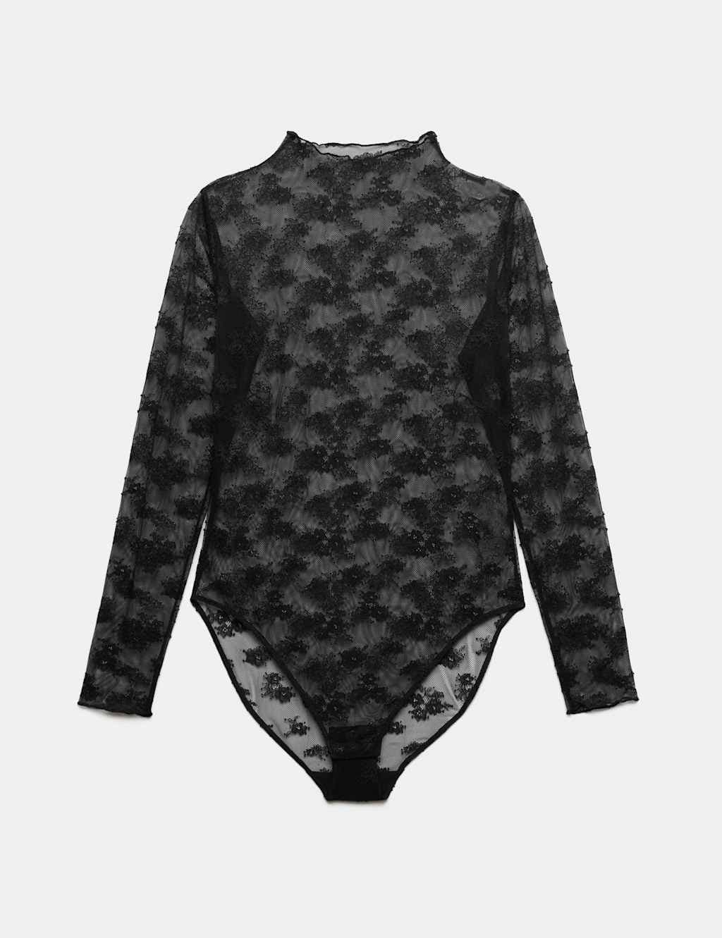 Marks & Spencer M&S Emma Lace Non Wired Body Black