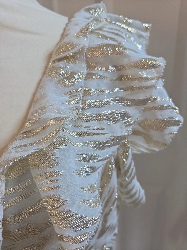 Never Fully Dressed Never fully dressed cream and gold dress 14 - 1