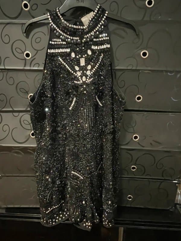 ASOS Asos fully embellished playsuit