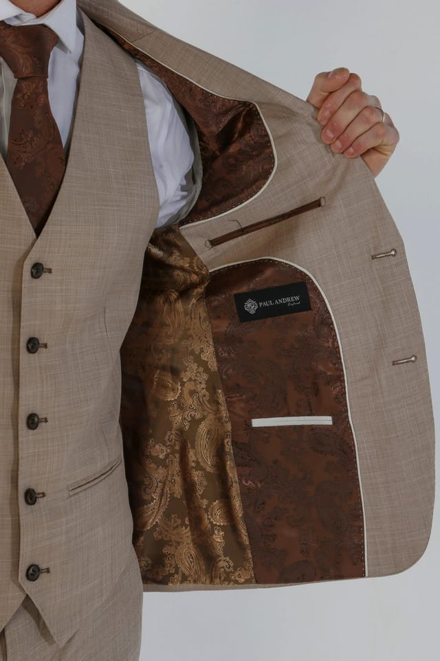 Paul Andrew Paul Andrew Men's Kurt - Tailored Fit Blazer in Bottle Green - 3