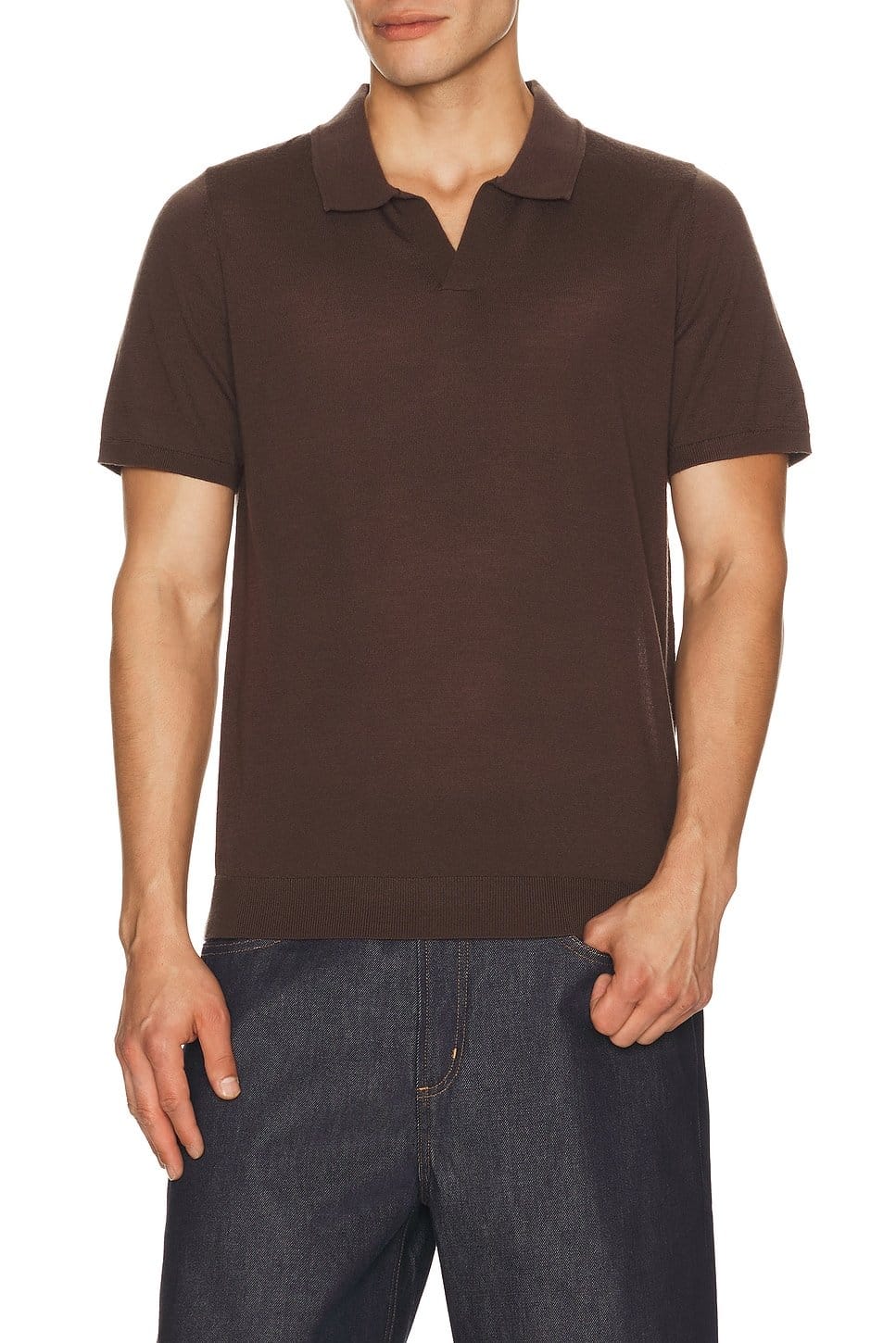 revolve Extra Fine Merino Wool Johnny Polo - 1