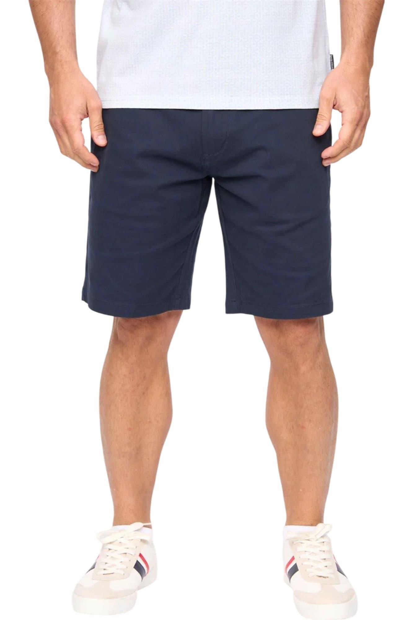 Bewley&Ritch Bewley&Ritch Men's Clarksten Cotton Regular Chino Shorts in Navy