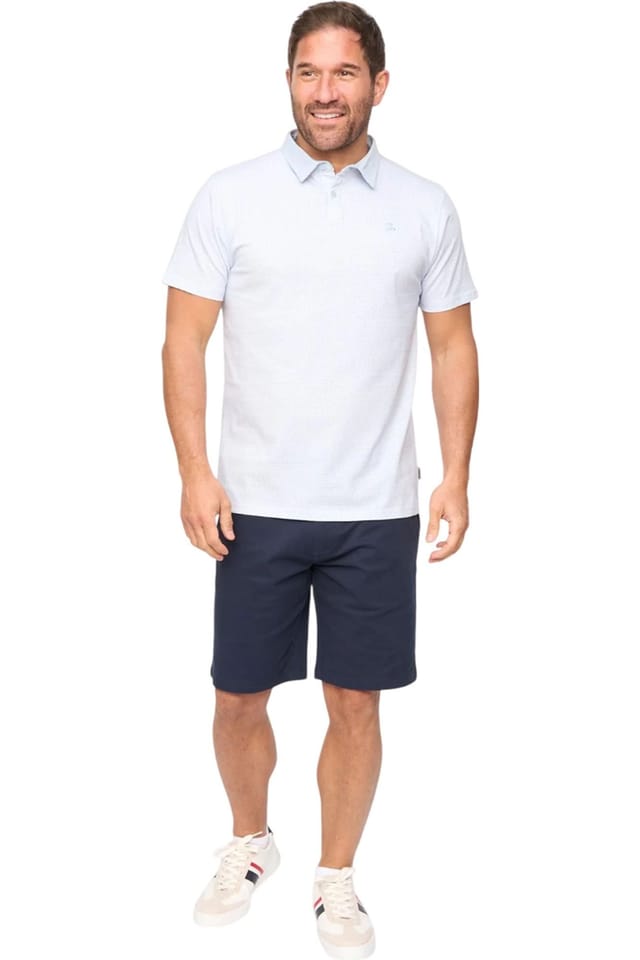 Bewley&Ritch Bewley&Ritch Men's Clarksten Cotton Regular Chino Shorts in Navy - 3