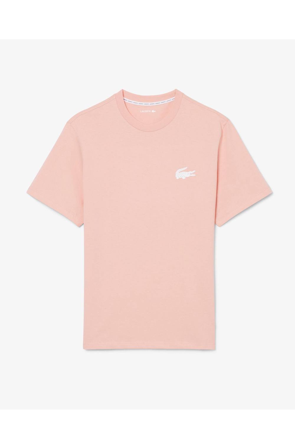 Lacoste Lacoste Men's Logo T-Shirt Coral - 2