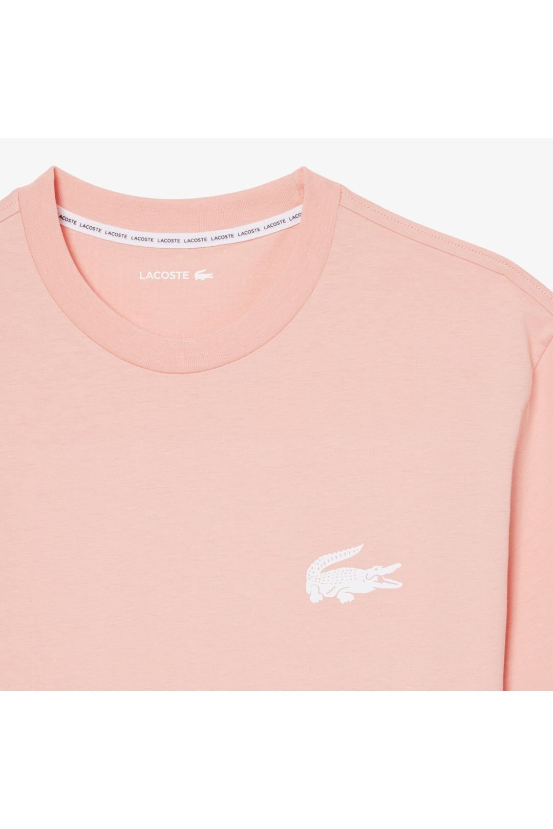Lacoste Lacoste Men's Logo T-Shirt Coral - 4