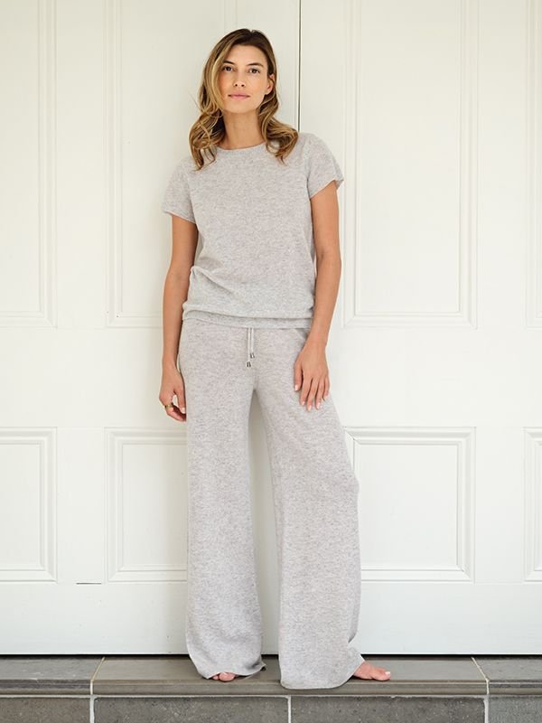 Cove Cove Women's Lillie Cashmere Tee in Grey - 2