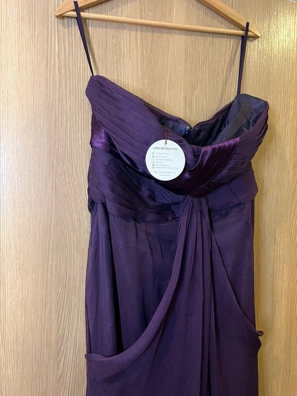 edressit Gorgeous Strapless purple ball gown size 20 BNWT
