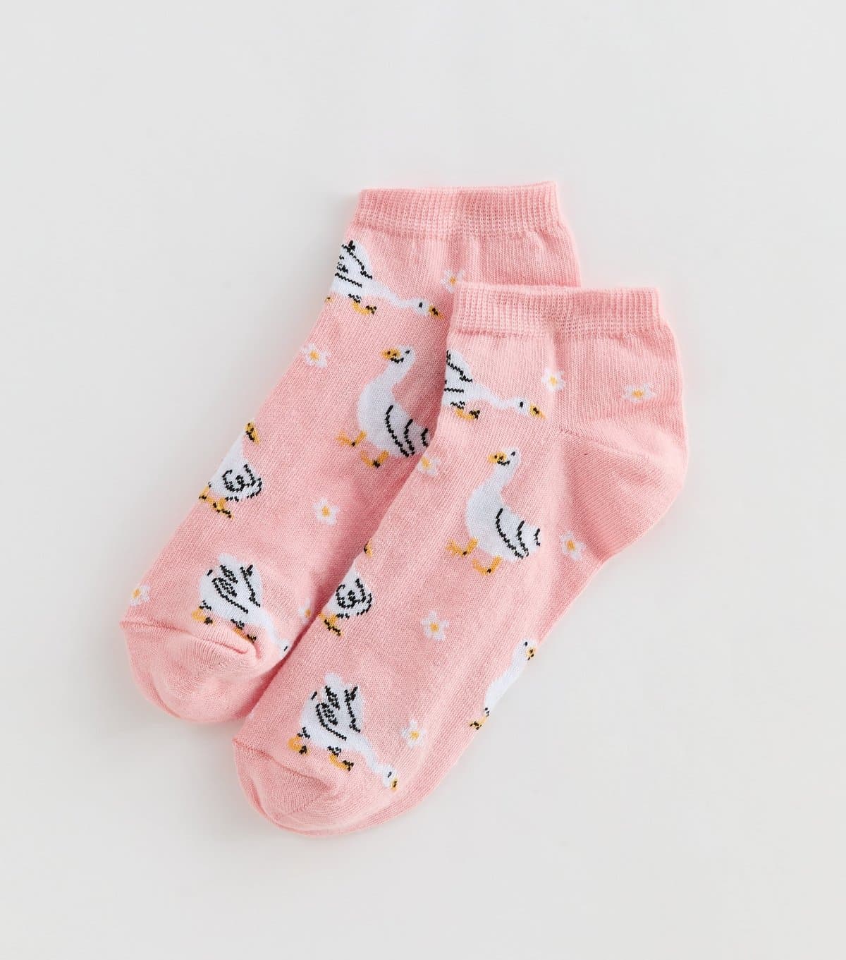 New Look Pink Goose Trainer Socks New Look