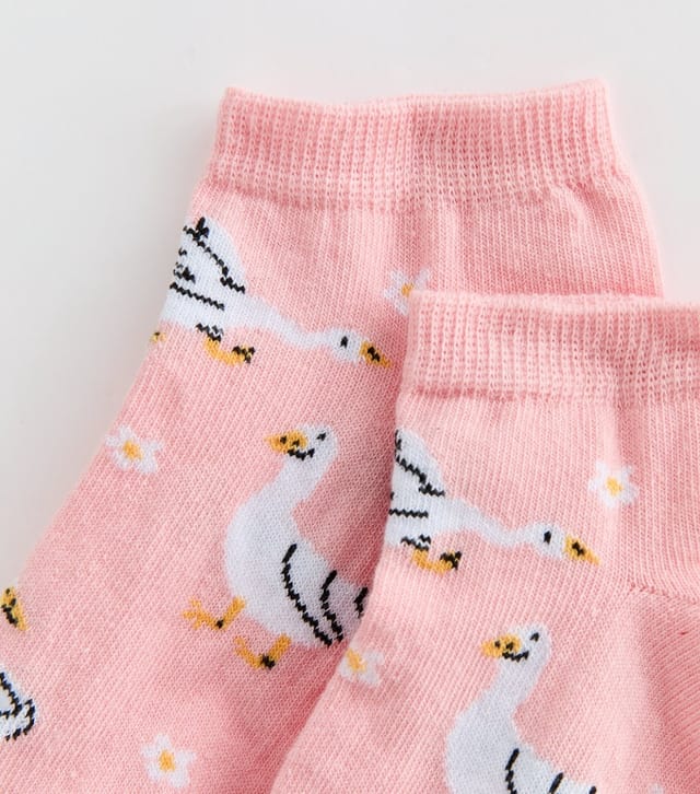 New Look Pink Goose Trainer Socks New Look - 2