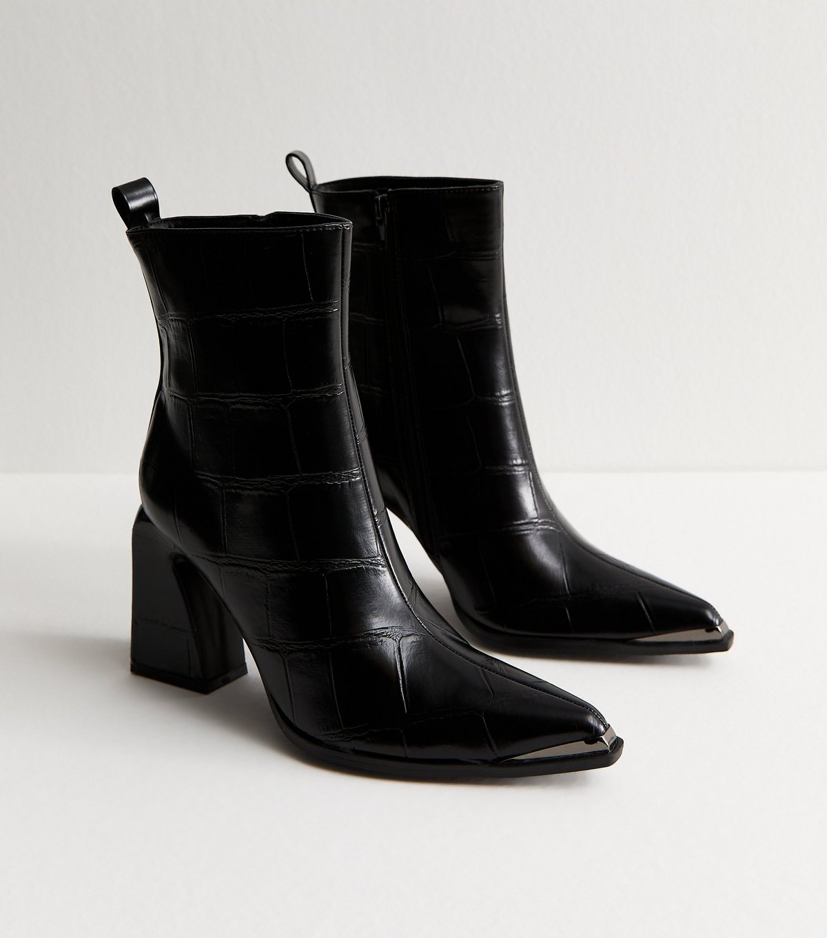 Public Desire Women's Anthero Textured Ankle Boot Public Desire New Look - 3