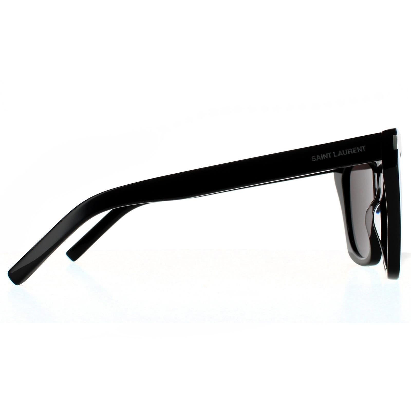 Saint Laurent Saint Laurent Women's Cat Eye Black Grey SL 214 KATE Sunglasses - 4