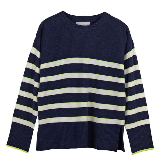 Cove Cove Women's Nina Breton Jumper in Navy - 3