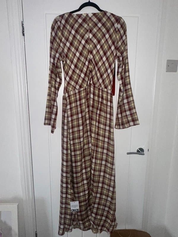 ASOS *Reduced*ASOS - multi checked maxi dress