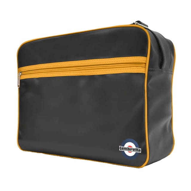 Lambretta Lambretta Men's Retro Bag in Jet Black - 2
