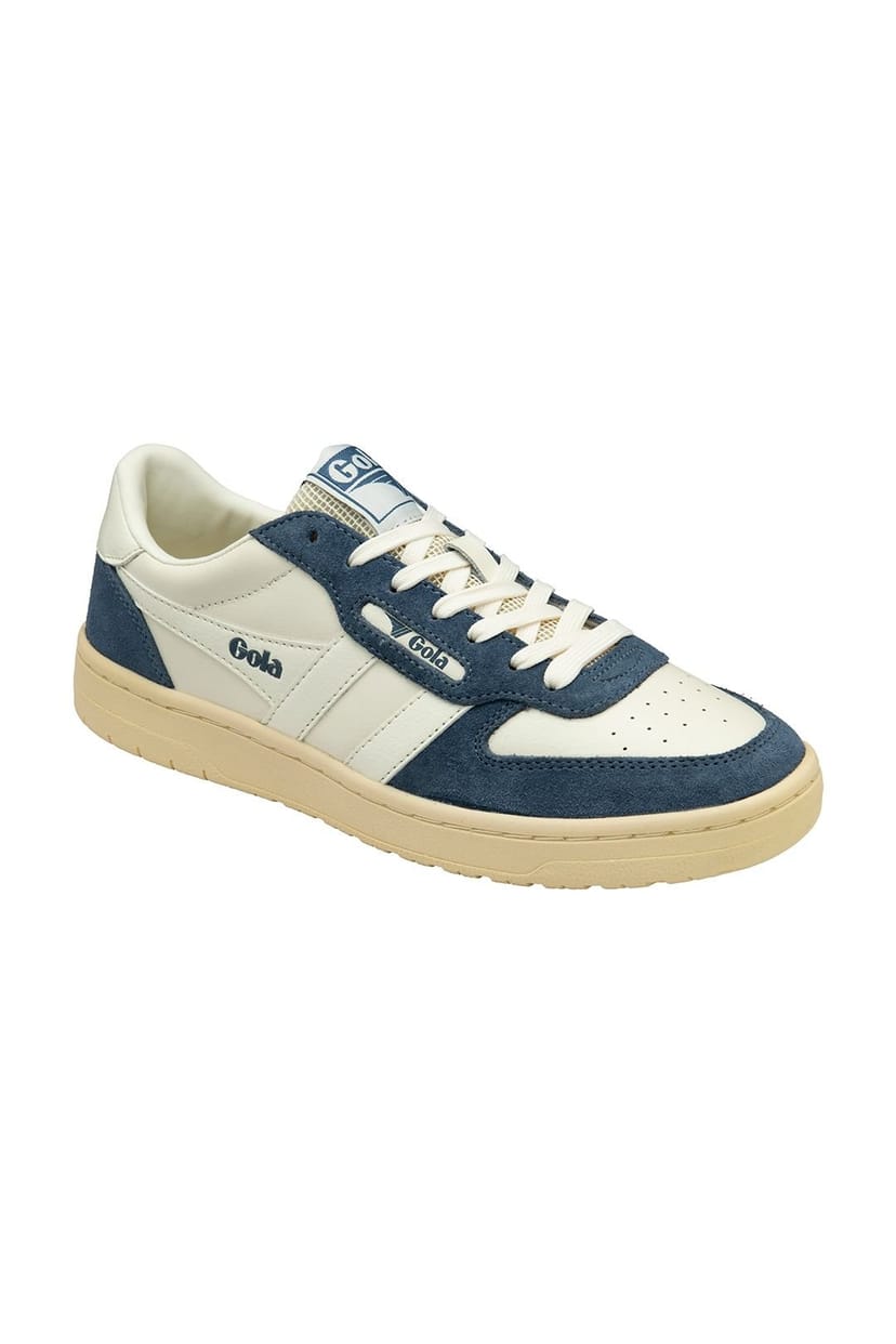 Gola Classics Gola Classics Women's 'Hawk 89' Leather Lace-Up Trainers in Off-White - 1