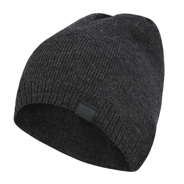 4F 4F Men's H4Z22 CAM002 Beanie in Light Grey - 2