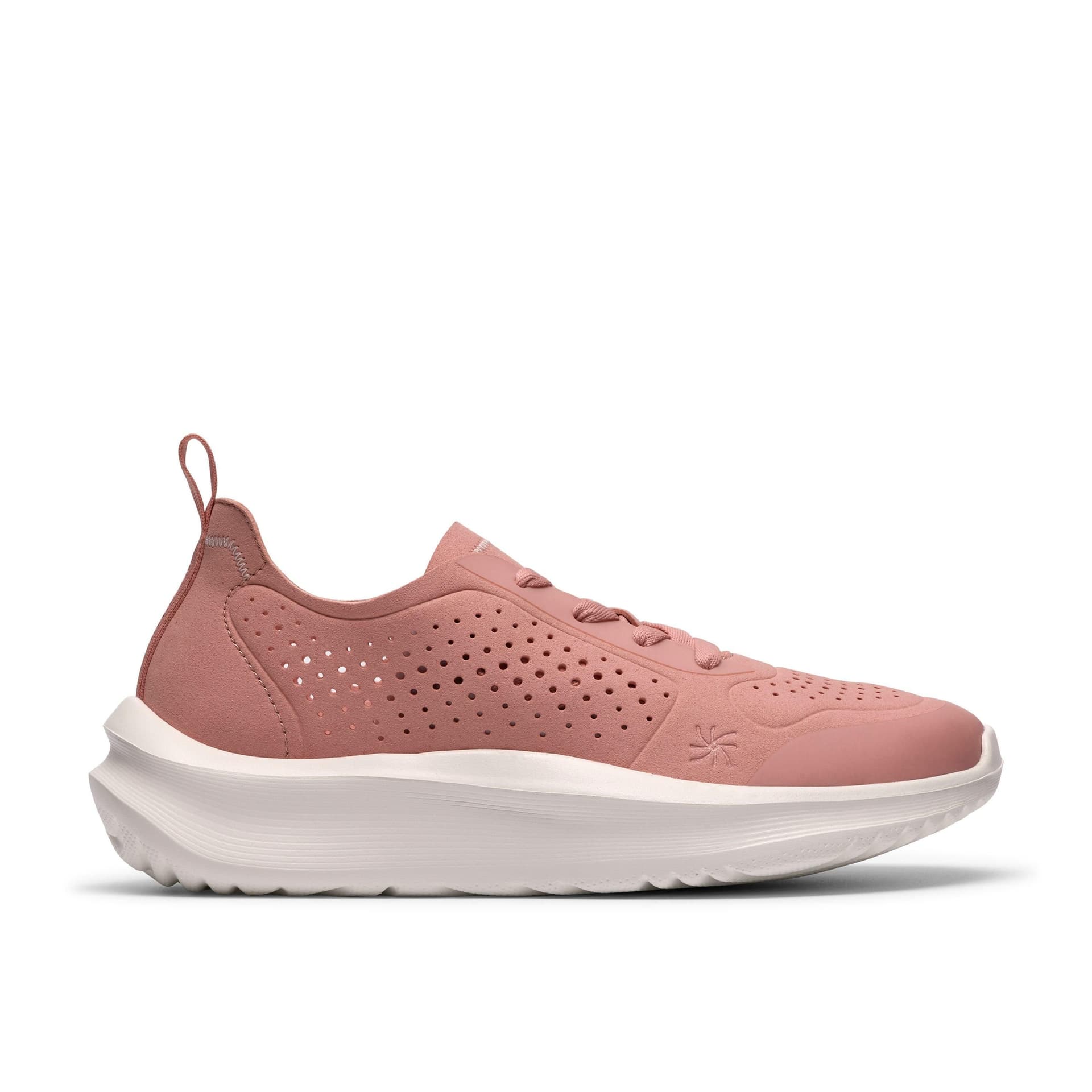 Clarks Clarks Women's Solevana Tie Dusty Pink Trainers